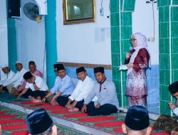 Tim II Safari Ramadhan Dipimpin Wabup Misharti, Kunjungi Masjid Al-Huda Kampar Kiri Tengah