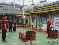 Gelar Kegiatan Sosialisasi dan Simulasi Penanggulangan Bencana Alam dan Kebakaran, Ini Kata Kalapas Alexander