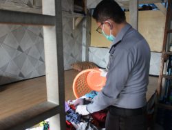 Lapas IIA Bangkinang Kembali Razia Kamar Hunian Warga Binaan