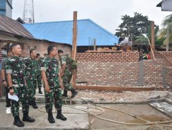 Danrem 031/Wira Bima Tinjau Renovasi Panti Asuhan Bhakti Mufariddun
