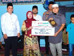 Wabup Misharti Safari Ramadhan di Kecamatan Kuok