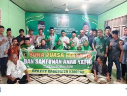 DPC PPP Kampar Adakan Kegiatan Buka Bersama dan Santunan Anak Yatim