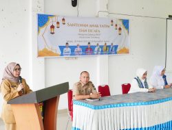 Wabup Kampar Salurkan Santunan Anak Yatim dan Dhuafa