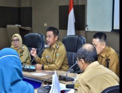 Bupati Ahmad Yuzar Didampingi Wabup Misharti Pimpin Rapat Evaluasi RFK TA 2024