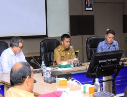 Bupati Kampar Sambut Kunker dan Silahturahmi Kepala Perwakilan SKK Migas Sumbagut beserta Dirset B EMP