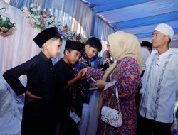 Wabup Kampar Hadiri Halal bi Halal di Desa Tanjung Bungo