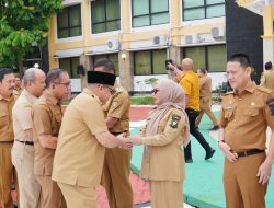 Usai Libur Panjang, Pemda Kampar Gelar Apel Pagi