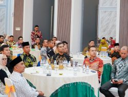 Bupati Ahmad Yuzar Hadiri Pisah Sambut Kapolres Kampar