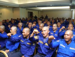 Pendidikan dan Pelatihan Dasar Pemadam Kebakaran Resmi Dibuka Wabup Misharti