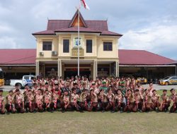 Kapolres Kampar Lepas Peserta Jambore Karhutla, Sinergi Jaga Alam dan Masa Depan