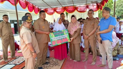 Akila Azzahra Siswi SDN 001 Binamang Juara 1 Tingkat Provinsi dan Nasional Lomba Potret Cerita Anak, Pemdes Berikan Apresiasi