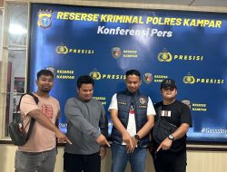 Polres Kampar Tangkap Pelaku Cabul di XIII Koto Kampar