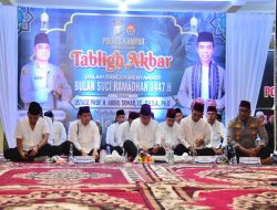 Tabligh Akbar Sambut Ramdhan 1447 H, Berjalan Sukses, Lancar, Pemkab Kampar Apresiasi Polres Kampar
