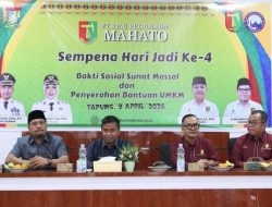 Hari Jadi PT RPM ke-4, Bupati Ahmad Yuzar Salurkan Bantuan UMKM di Tapung