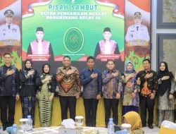 Pisah Sambut Ketua PN Bangkinang IB Dihadiri Bupati Ahmad Yuzar