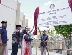 Resmikan YPSN dan Letakkan Batu Pertama Pembangunan MDTA, Ini Harapan Wabup