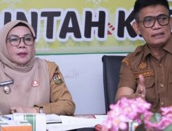 Wakil Bupati Kampar Misharti Ikuti Rakor Pengendalian Inflasi melalui Zoom Meeting
