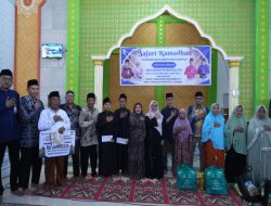 Wakil Bupati Kampar Safari Ramadhan di Masjid Raya Baitullah Desa Buluh Cina