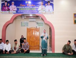 Wabup Kampar Pimpin Safari Ramadhan Terakhir Pemkab Kampar di Desa Petapahan