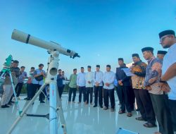 Bupati Kampar Ikuti Rukyatul Hilal 1 Syawal 1447 H/2026 M di Bangkinang Kota