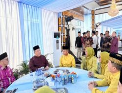 Bupati Kampar Silaturahmi Idul Fitri 1447 H ke Rumah Dinas Plt. Gubernur Riau