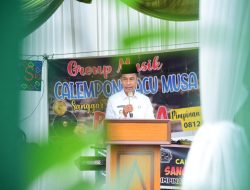 Yuzar Ayo Onam Dimata Bupati Kampar Ahmad Yuzar