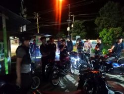 Polres Kampar Beri Himbauan Humanis Untuk Jaga Keamanan Bangkinang Kota