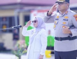 Wabup Jadi Pembina Apel Satgas Anti Narkoba di Mapolres Kampar