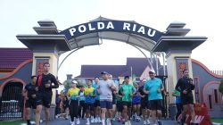 Launching Riau Bhayangkara Run 2026, Kapolda Ajak Masyarakat Jaga Lingkungan dan Perkuat Persatuan