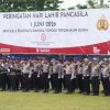 Wakapolda Riau Pimpin Upacara Hari Lahir Pancasila