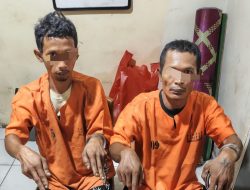 Dua Pelaku Narkoba di Desa Intan Jaya Berhasil Diringkus Polres Kampar
