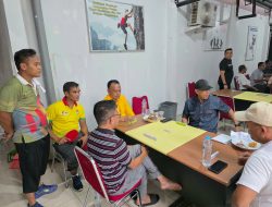 Pererat Silaturahmi dan Dorong Citra Domino sebagai Olahraga, Kadispora Riau Exbition dengan Ketua KONI Kampar