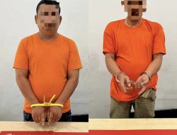 Bongkar Jaringan Narkoba, Polsek Kampar Tangkap Dua Pengedar dan Amankan Sabu dan Pil Ekstasi