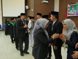 Penyegaran Organisasi, Wabup Kampar Lantik 17 Pejabat Administrator dan Pengawas