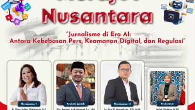 Syahrul Aidi Tekankan Pentingnya Regulasi dan Kompetensi Jurnalis di Era AI