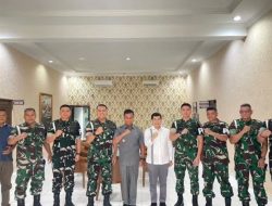 Kunjungi Danpomdam XIX/TT, Bupati Kampar Tekankan Pentingnya Sinergi Lintas Sektor